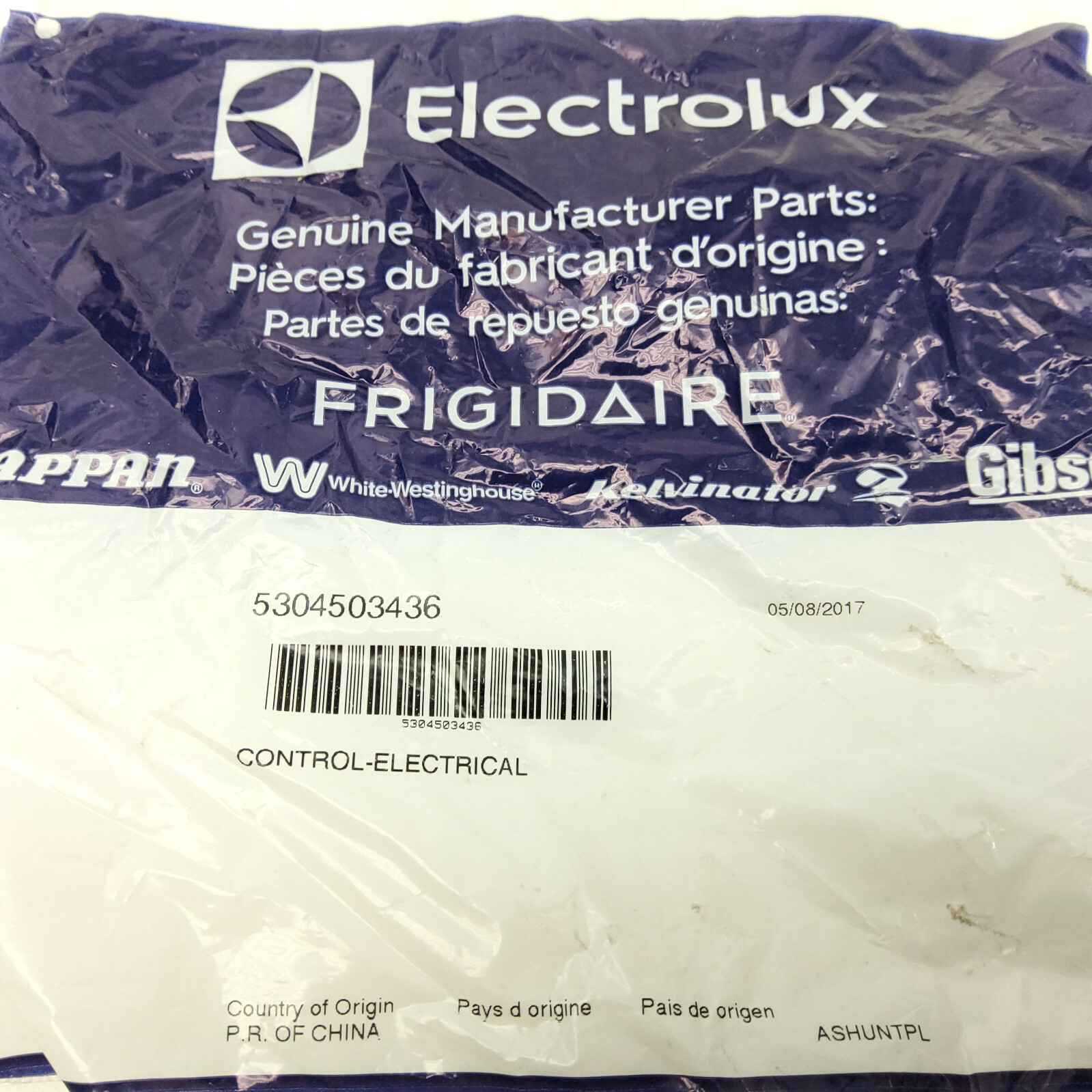 NEW Electrolux Frigidaire 5304503436 Temperature Control For Certain Freezers A2