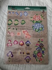 FolkArt One Stroke Reusable Teaching Guide Painting - 1139 Garden Variety