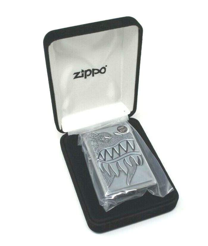 Zippo Lighter Fire Breathing Dragon Unique Lighter NEW