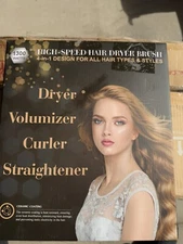 Skimi dryer, brush, and blow dryer multi hairstyler