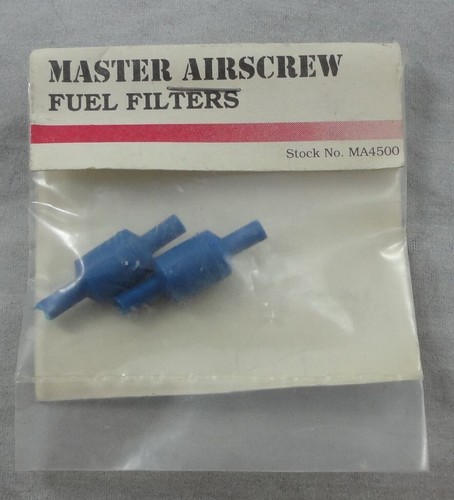 Master Airscrew Blue Fuel Filters for Nitro Engines (2pcs) MA4500