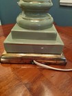 Large Elegant Classical Porcelain w applied soft paste Grapes Table Lamp 1950's — photo 6