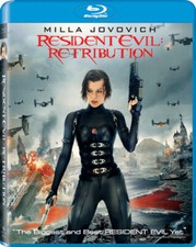 Resident Evil: Retribution BLU-RAY DISC & COVER ART ONLY NO CASE NEW UNUSED 