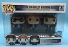 Funko Pop! HARRY POTTER Ron Weasley Hermione Granger 3 Pack Special NRFB