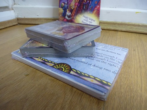NEW SEALED HARRY POTTER YEAR1PHILOSOPHERS STONE TRADING CARD 2PLAYER STARTER SET - Picture 5 of 9