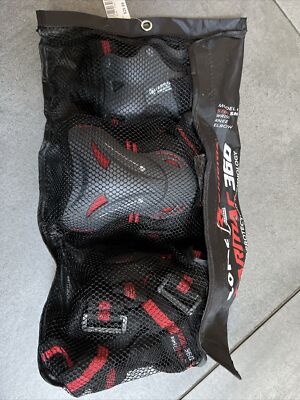 BoneShieldz Tarmac Adult Tri Pack Small, Black 