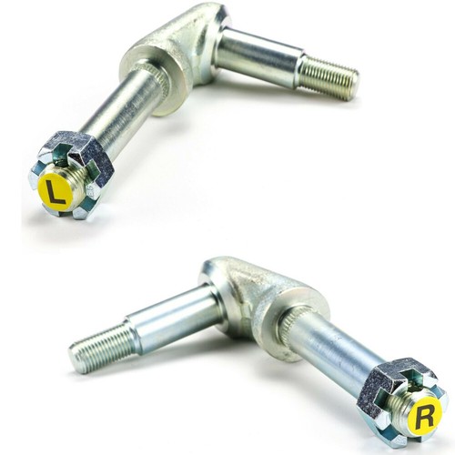 US MADE 19631982 Corvette PREMIUM Lower Shock Mounts Pair + Castle Nut