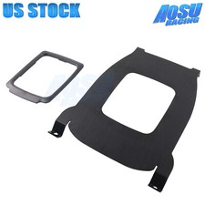 Black Maxim Shift Boot Delete Cover Plate For 1996-2000 Honda Civic Aluminum New Black Maxim Shift Boot Delete Cover Plate For 1996-2000 Honda Civic Aluminum New