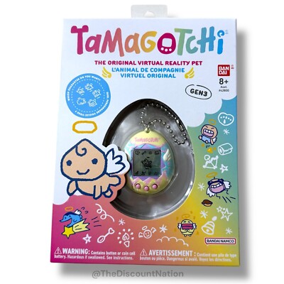 Tamagotchi Original Gen 3 2025 Angel Party Sky Tama Virtual Pet Sealed Bandai