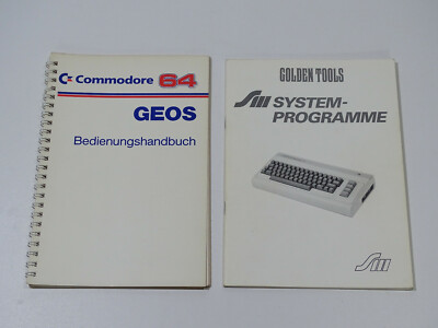Commodore 64 GEOS Bedienungshandbuch & ''Golden Tools System-Programme'' (A217)