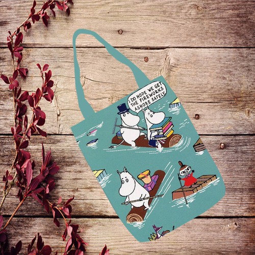 Bolsos de hombro de lona Moomin para compras Kawaii regalo regalo - Imagen 10 de 20