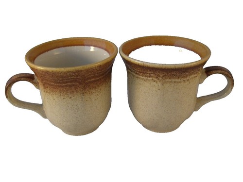 Mikasa Gourmet Basics Anissa Stoneware Tan Brown Large Coffee Tea Cup Mug |  eBay