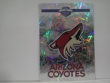 2018-19 Panini NHL Stickers #283 Arizona Coyotes Logo FOIL Hockey Sticker