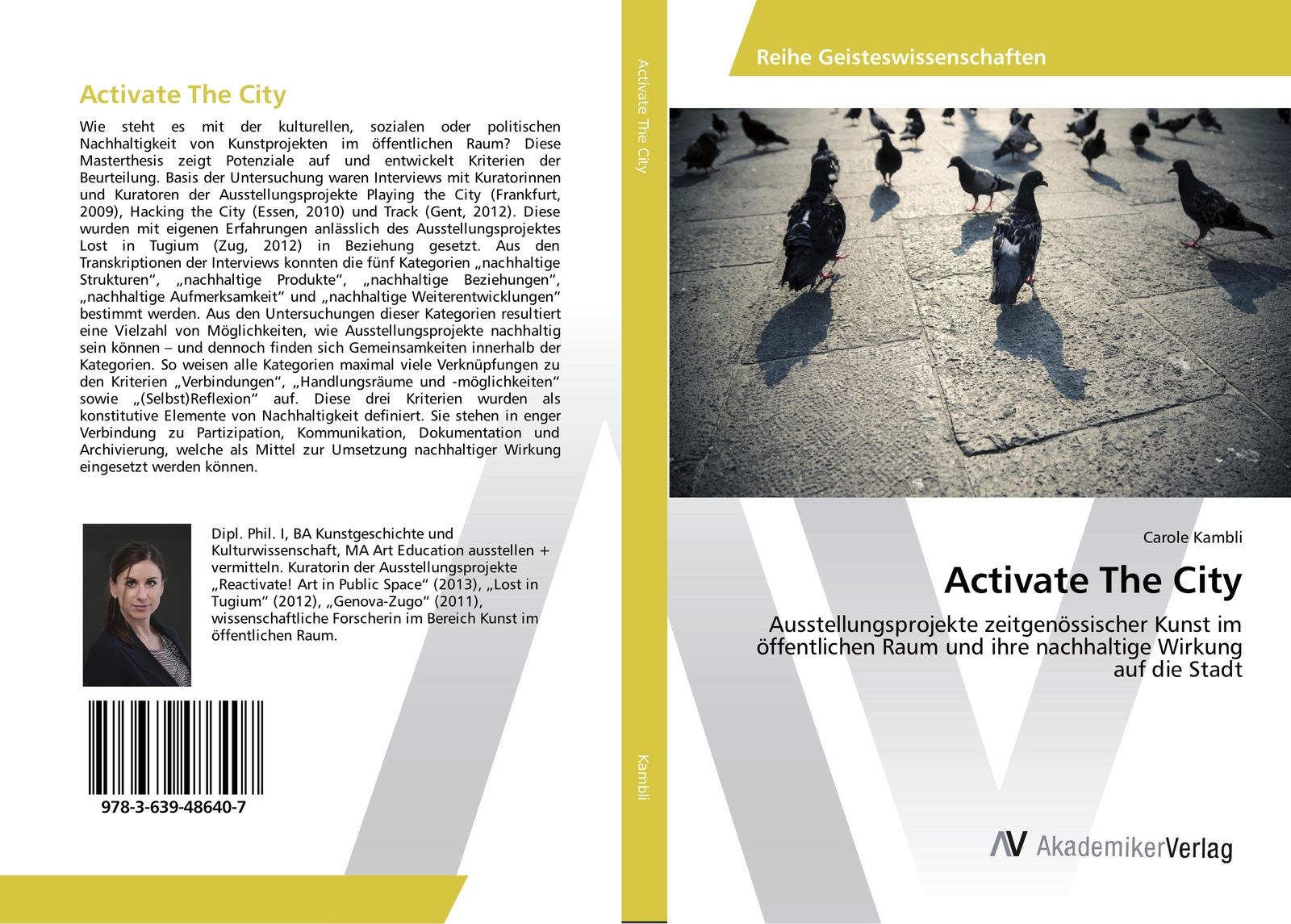 Thumbnail - Activate The City | Buch | 9783639486407