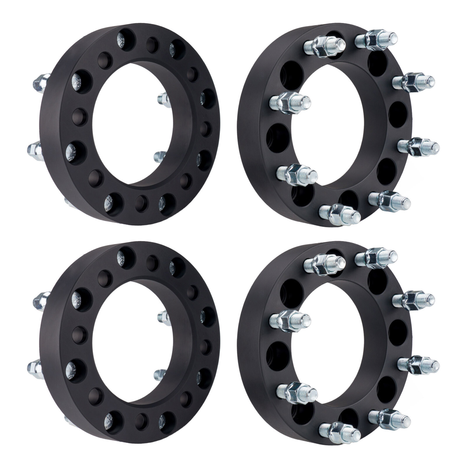 1.5" 8x6.5 to 8x180M14X1.5130mm Wheel Spacers Adapters fit Chevrolet