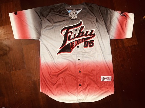 FUBU Sport 05 Vintage 90s Baseball Jersey Stitched Neu mit Etikett Gr. XL LA NYC Chicago