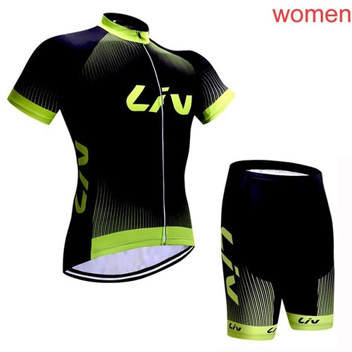 Womens Cycling Jersey and Shorts Sets Summer Bike Outfits Outdoor Sports Uniform - Picture 41 of 54