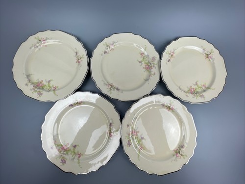 W.S. GEORGE LIDO CANARYTONE SET OF 7 Soup Plates 8’’ & Side Plates 7’’ - Picture 8 of 10