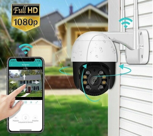 CÁMARA INALÁMBRICA HD 1080P IP WIFI CÁMARA DE VIGILANCIA PARA EXTERIORES... - Imagen 2 de 9
