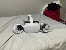 Meta Oculus Quest Headset, Controllers, and Charger All in one 