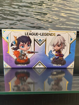 League of Legends Immortal Journey Irelia & Talon Figure Series 4 #01 Sealed NIB