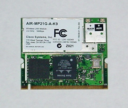 NEW! ~ Cisco Aironet 1200 AIR-MP21G-A-K9 Radio Upgrade Module 802.11G 54 - Picture 3 of 5