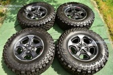 17" Jeep Gladiator Rubicon OEM Wheels & M/T Tires Wrangler JL JK JT 2023 2022