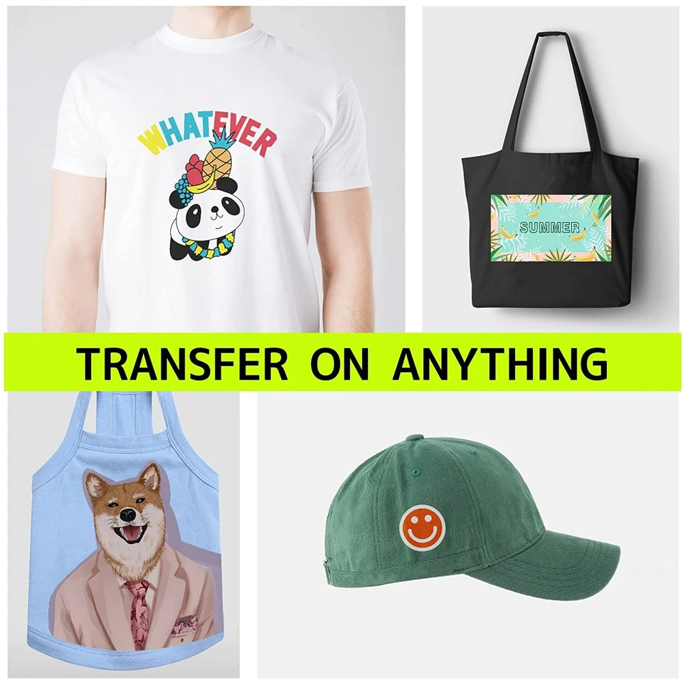 Lot Koala Iron On Heat Transfer Paper Dark / Light Printable Heat Transfer Vinyl - Image 4 of 4