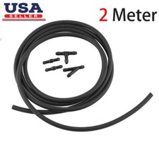 Washer Nozzle Spray Pump Hose Kit Front Rear Windshield Fluid Headlight Pipe