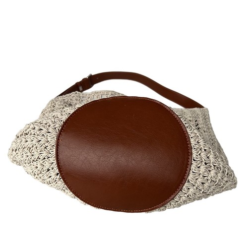 2025 Hand-woven Straw shoulder bag lates crochet hobo beach vacation tote - 第 33/42 張圖片