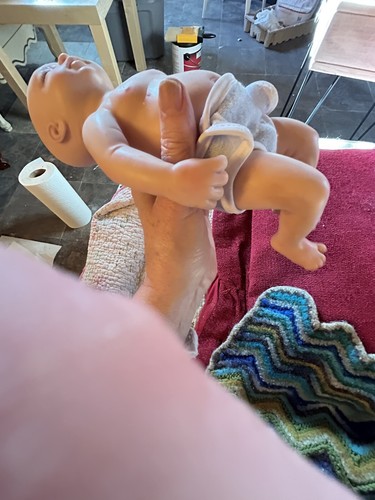 "Schöner GANZKÖRPER Platin SILIKON BABY Junge 14,7"" - Bild 19 von 22