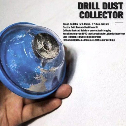 Electric Drill Dust Cover Impact Hammer Dust Collector Saw Dust Bowl For - Picture 7 of 22