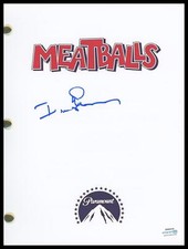 Ivan Reitman "Meatballs" Director AUTOGRAPH Signed Full Script Screenplay ACOA