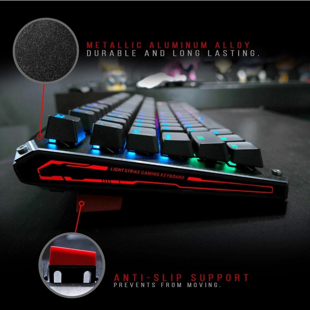 B930 TKL Tenkeyless Optical Switch Gaming Keyboard by Bloody Gaming | Fastest...
