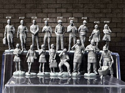 1:64 Figures  - For Dioramas Miniature Figures 164 Fig Lot 614