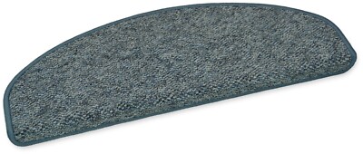 TOP Stufenmatten CAPRI 65x23cm Treppenmatten Stufenteppiche halbrund