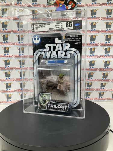 Yoda Star Wars The Original Trilogy New Sealed Hasbro 2004 AFA 85 NM+ figure unc - Picture 2 of 21