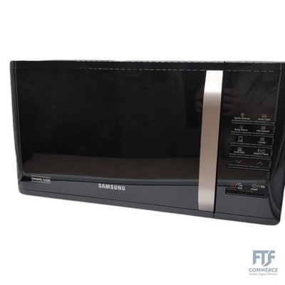 Samsung Mikrowelle, Grill und Knuspriger Grill MG23K3523CKE1 mit Bräterplatte, a