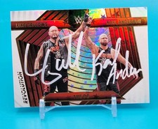 🔥2023 Panini Revolution WWE The OC ASTRO Gallows Anderson Dual Signed Card Auto