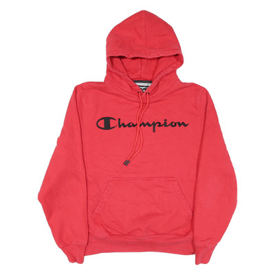 CHAMPION Herren Hoodie rot M Baumwollmischung Pullover Kapuzenpullover