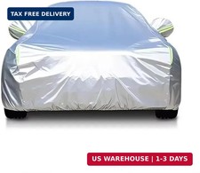 6 Layers Car Cover Waterproof All Weather for Automobiles, Outdoor Full Cover Ra
