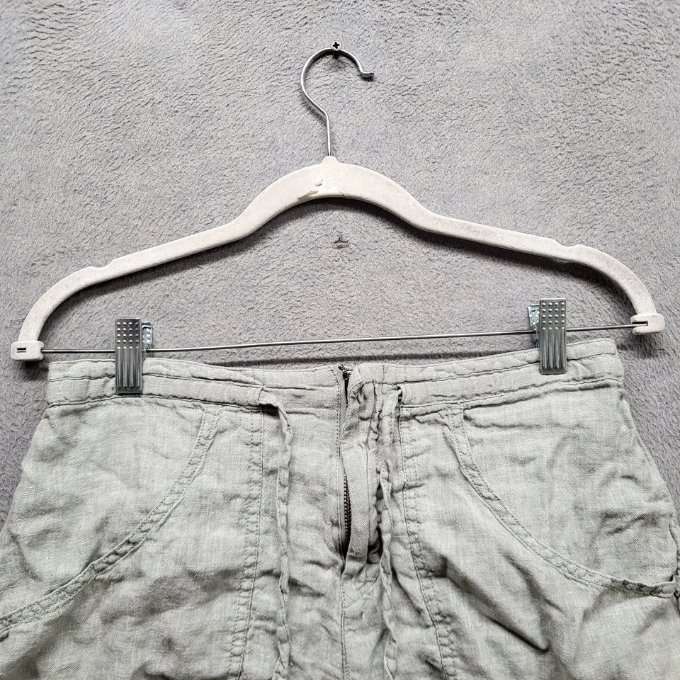 Pantalones Cortos C&C California Mujer M Verde Claro 3" Entrepierna Foto 4 de 4