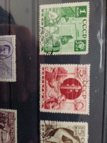 Collection Of Stamps From The Soviet Union