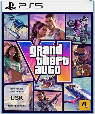 Rockstar Grand Theft Auto VI PlayStation 5 PS5 Videospiel-Serie Grand Theft Auto