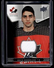 2018-19 UD Team Canada Juniors Game-Used Kevin Mandolese Canada #30