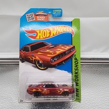 Hot Wheels 1971 Hemi Cuda Red 2015 Hw Workshop 210250