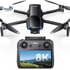 U11MINI 4K (RC3), Professional 8K Drone with 5.5" Touchcreen, Drones with Camera
