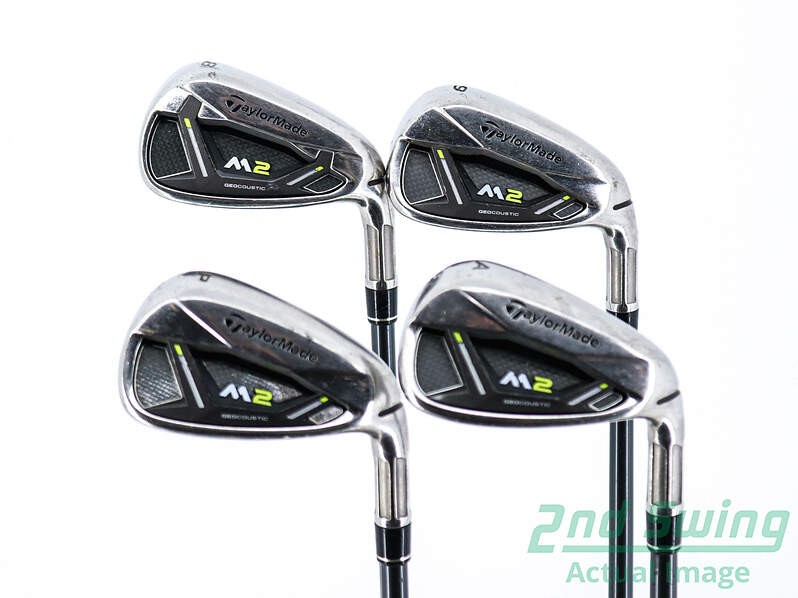 TaylorMade 2019 M2 Iron Set 8-PW AW Senior Flex Graphite Right Hand +0.5 Inch