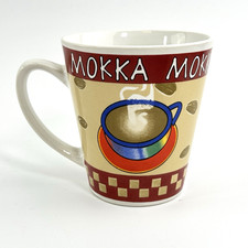 Welico Design Kaffeebecher Set | 4x Coffee Cappuccino Mokka | 10 cm VTG Küche