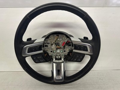 2015 2019 Ford Mustang Black Ebony Steering Wheel wAudio Controls FR333600BF3JAX